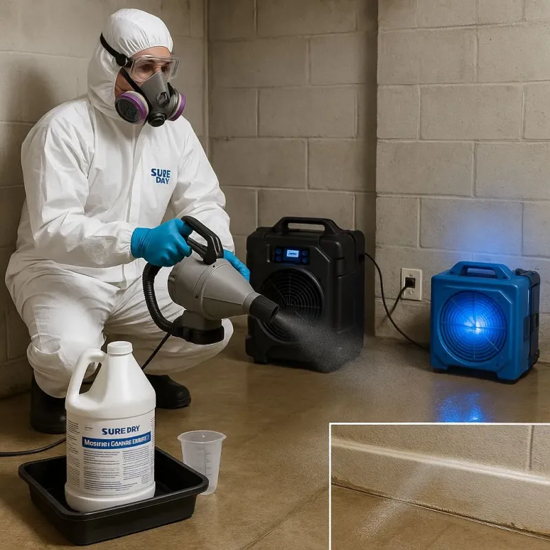 Sanitization and Odor Removal process in Glandorf, OH