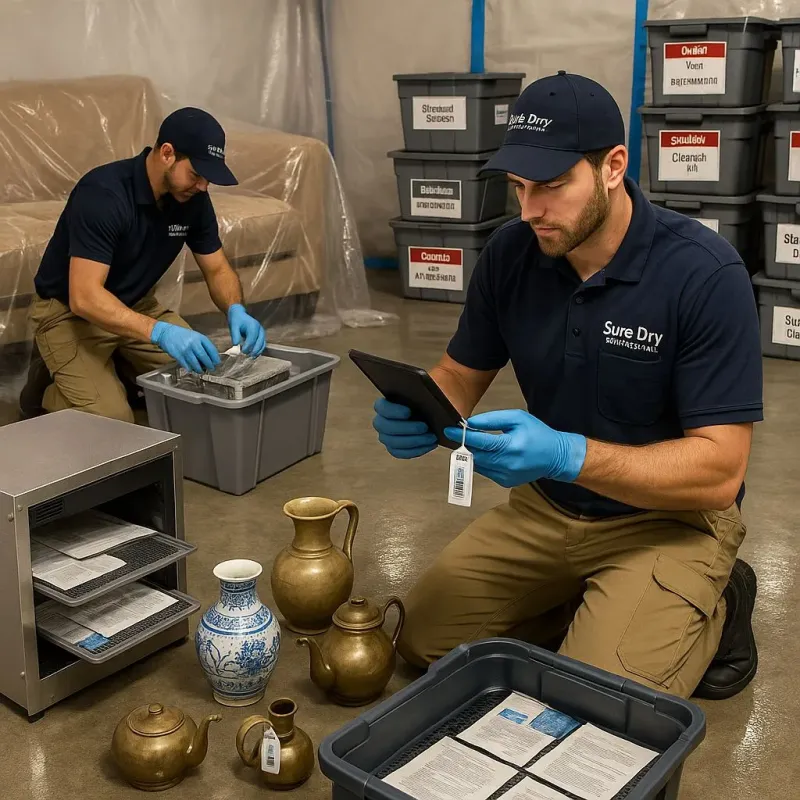 Content Protection and Restoration process in Glandorf, OH