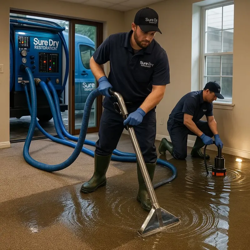 Water Extraction and Removal process in Glandorf, OH